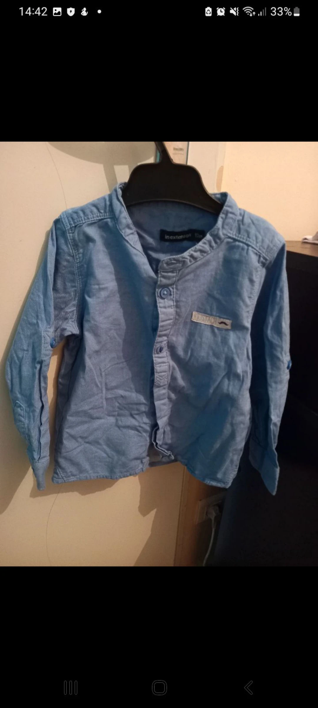 Chemise garçon 92 cm (2/3 ans)